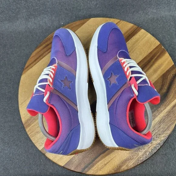 Men's Converse Run Star Ox Purple Pink 164291C Size 11 - Picture 10 of 12